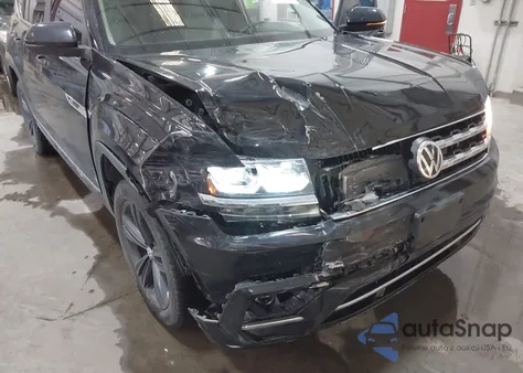 2020 Volkswagen Atlas 3.6L V6 Se/3.6L V6 Se W/Technology R-Line from USA, damaged, VIN 1V2LR2CA5LC503298